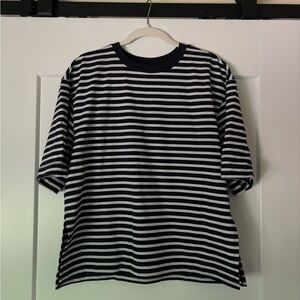 Zara Oversized Striped T-Shirt